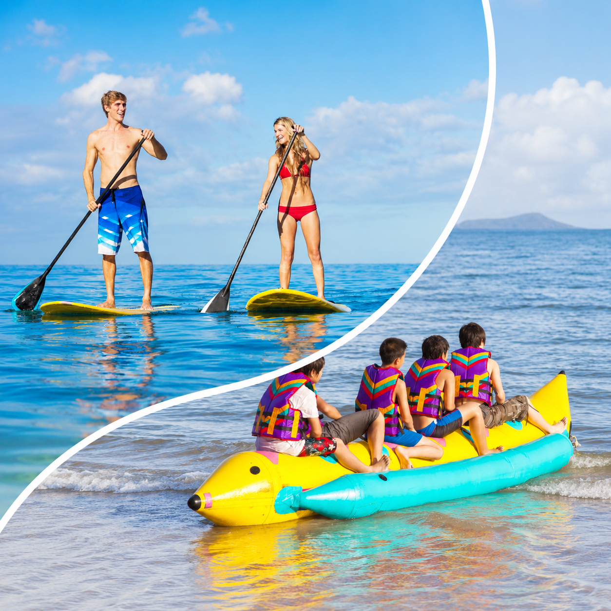 Noleggio Giochi D'Acqua Marea Boat Tour